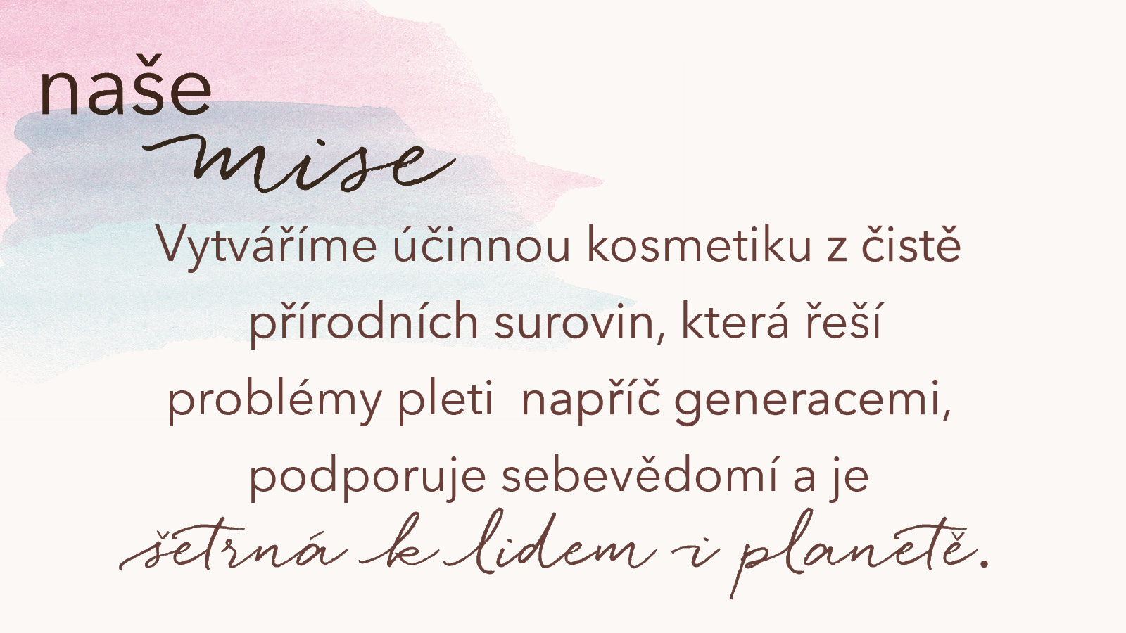 Naše mise